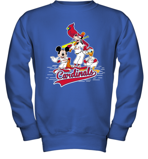St.Louis Blues X Cardinals MASH-UP MLB X NHL Crewneck Sweatshirt