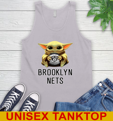 NBA Basketball Brooklyn Nets Star Wars Baby Yoda Shirt 73