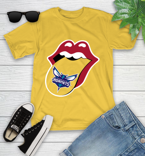 Charlotte Hornets NBA Basketball Lips I Root For My Team Adoring Fan 110