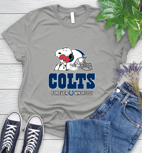 NFL The Peanuts Movie Snoopy Forever Win Or Lose Football Indianapolis Colts 100