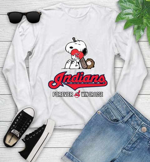 MLB The Peanuts Movie Snoopy Forever Win Or Lose Baseball Cleveland Indians 125