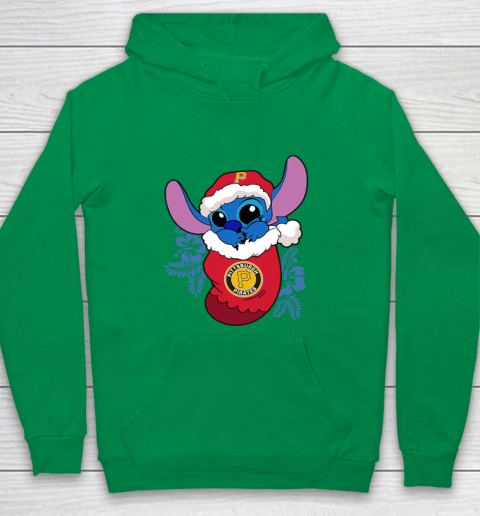 Pittsburgh Pirates Christmas Stitch In The Sock Funny Disney MLB Youth Hoodie 6