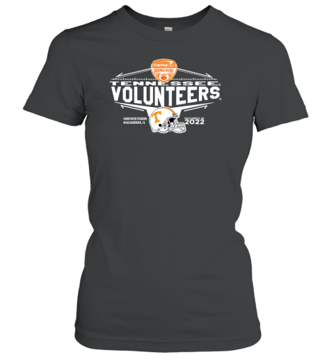 2022 Capital One Orange Tennessee Volunteers Doco Helmet Women's T-Shirt
