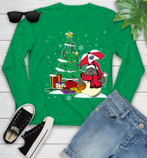New Orleans Pelicans NBA Basketball Cute Tonari No Totoro Christmas Sports Youth Long Sleeve 7
