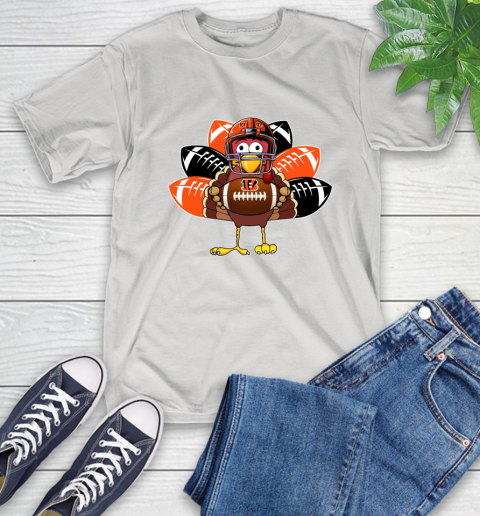 Cincinnati Bengals Turkey Thanksgiving Day T-Shirt