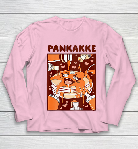 Pankakke Food Funny Cake Cupkakke Youth Long Sleeve 6