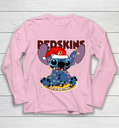 Washington Redskins NFL Football noel stitch Christmas Youth Long Sleeve 6