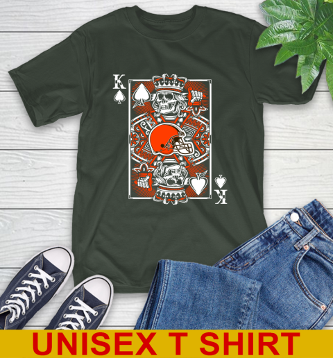 Cleveland Browns NFL Football The King Of Spades Death Cards Shirt T-Shirt 7 Cleveland Browns NFL Football The King Of Spades Death Cards Shirt T-Shirt - Image 7