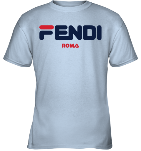 FENDI ROMA LOGO T-SHIRT WHITE