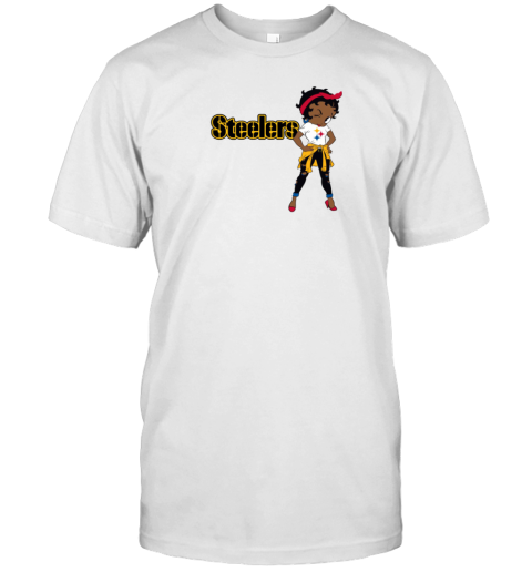 Betty Boop Pittsburgh Steelers T-Shirt