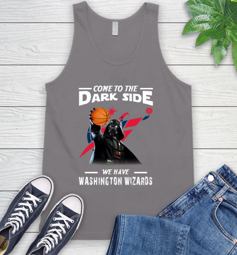 NBA Come To The Dark Side We Have Washington Wizards Star Wars Darth Vader Basketball Tank Top 6
