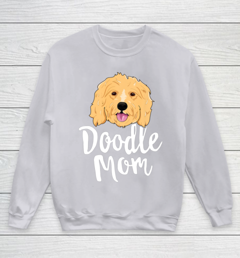 Dog Mom Shirt Doodle Mom T Shirt Women Goldendoodle Dog Puppy Mother Youth Sweatshirt 3