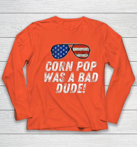Joe Biden Corn Pop Was A Bad Dude Youth Long Sleeve 3