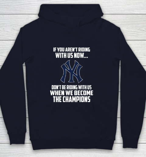 MLB New York Yankees Baseball We Become The Champions Youth Hoodie 2