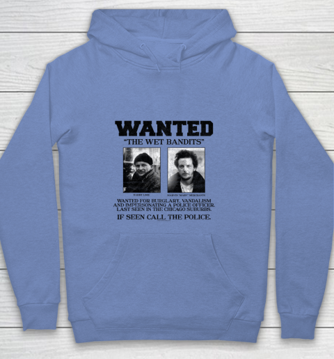 Home Alone Wanted The Wet Bandits Youth Hoodie 7