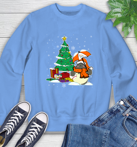 Miami Marlins MLB Baseball Cute Tonari No Totoro Christmas Sports Sweatshirt 11