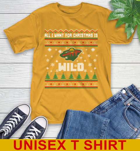 Minnesota Wild NHL Hockey All I Want For Christmas Is My Team Sports 2