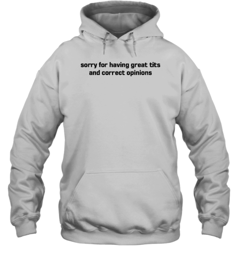 Misha Collins Sorry For Having Great Tits And Correct Opinions Hoodie