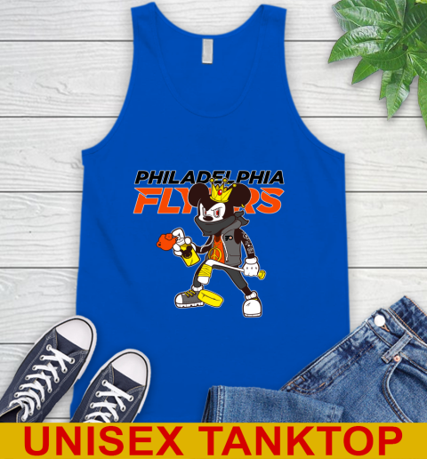 Philadelphia Flyers NHL Hockey Mickey Peace Sign Sports Tank Top 5
