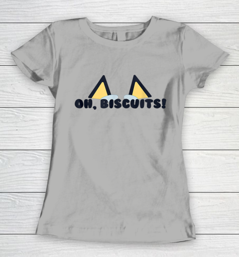 Blueys Oh Biscuits Mums Dad Cartoon Mothers Women's T-Shirt 8