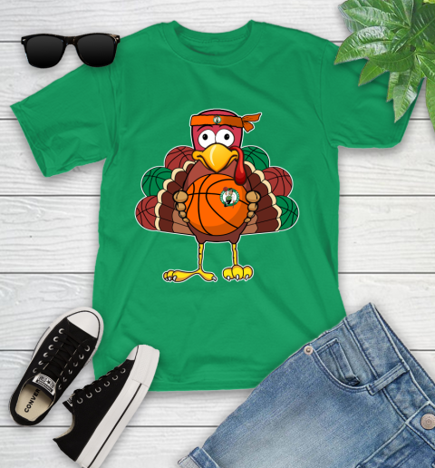 Boston Celtics Turkey thanksgiving day Youth T-Shirt 6