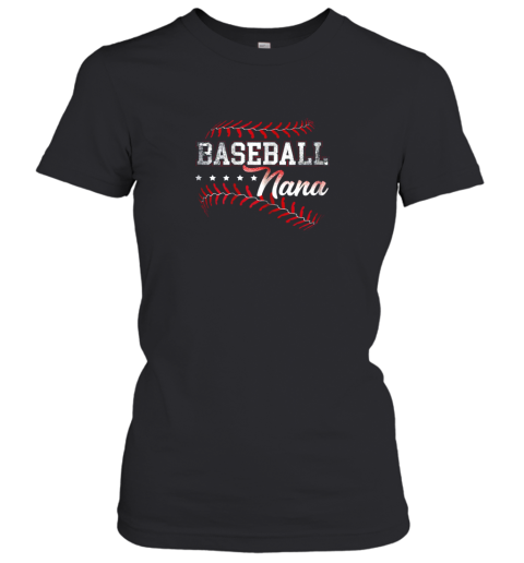 Baseball Nana Shirt Baseball Grandma Gift Shirts Women's T-Shirt