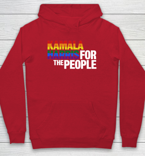 Kamala Harris 2020 for the People LGBT Hoodie 7