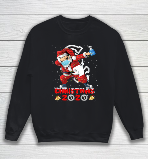 Chicago White Sox Funny Santa Claus Dabbing Christmas 2020 MLB Sweatshirt