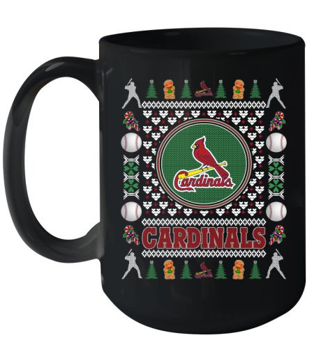 St.Louis Cardinals Merry Christmas MLB Baseball Loyal Fan Ceramic Mug 15oz