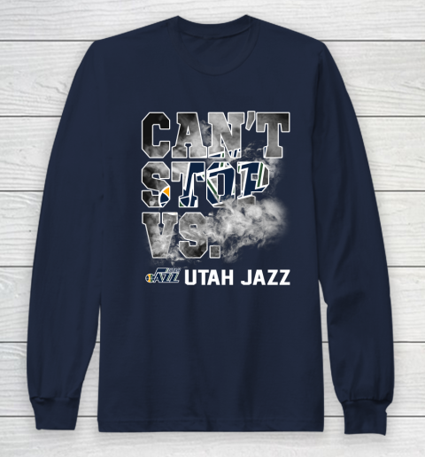 NBA Utah Jazz Basketball Can't Stop Vs Long Sleeve T-Shirt 2