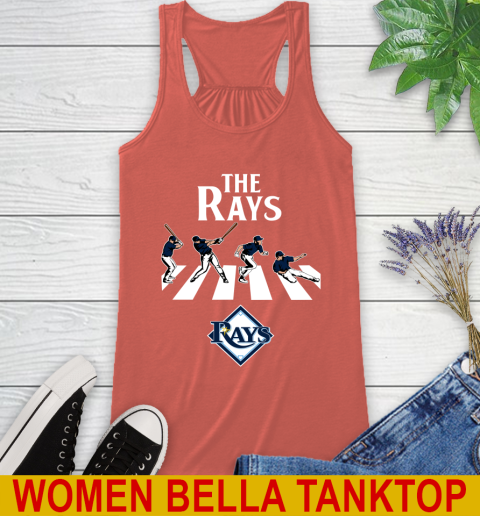 MLB Baseball Tampa Bay Rays The Beatles Rock Band Shirt Racerback Tank 3