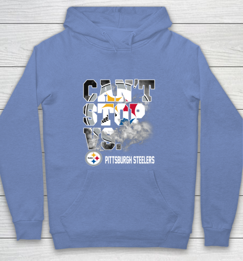 NFL Pittsburgh Steelers Can't Stop Vs Youth Hoodie 8
