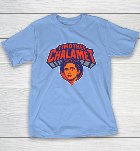 Timothee Chalamet New York Knicks Youth T-Shirt 8