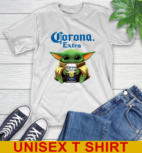 Star Wars Baby Yoda Hugs Corona Beer Shirt