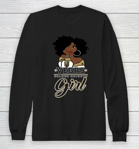 Vegas Golden Knights Girl NHL Long Sleeve T-Shirt
