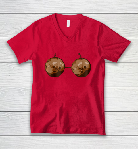 Summer Coconut Bra Halloween Costume Shirt Funny Outfit Gift V