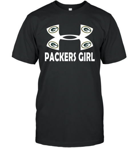 NFL Green Bay Packers Girl Under Armour Football Sports - Rookbrand