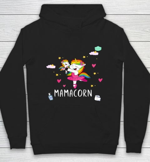 Womens Mamacorn Shirt for Women Unicorn Mama Hoodie