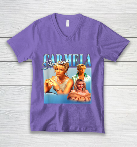 Carmela Soprano V-Neck T-Shirt 8