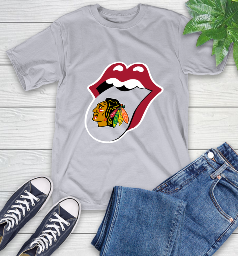 Chicago Blackhawks NHL Hockey Lips I Root For My Team Adoring Fan 6
