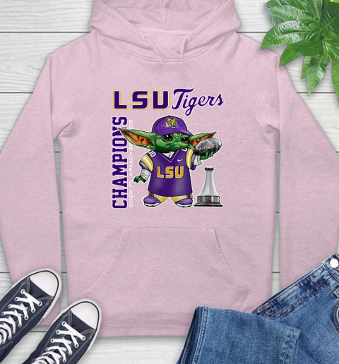 Baby Yoda LSU Tigers Champion Shirt 22