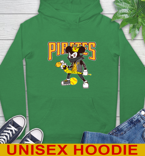 Pittsburgh Pirates MLB Baseball Mickey Peace Sign Sports Hoodie 8