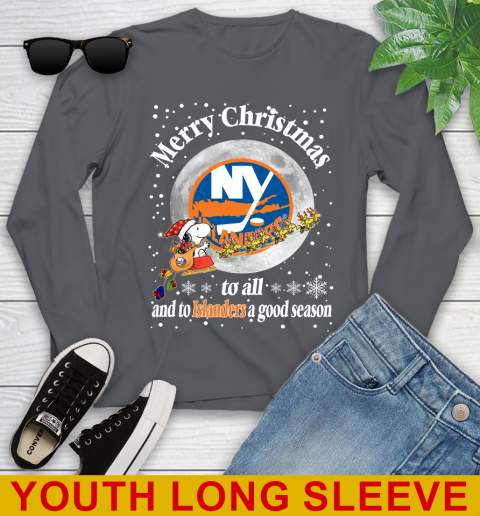 New York Islanders Merry Christmas To All And To Islanders A Good Season NHL Hockey Sports Youth Long Sleeve 10 New York Islanders Merry Christmas To All And To Islanders A Good Season NHL Hockey Sports Youth Long Sleeve - Image 10