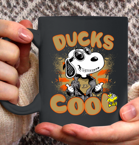 NHL Hockey Anaheim Ducks Cool Snoopy Shirt Ceramic Mug 15oz