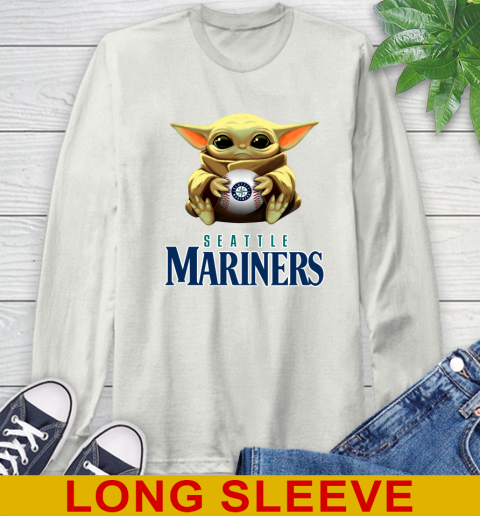 MLB Baseball Seattle Mariners Star Wars Baby Yoda Shirt 69