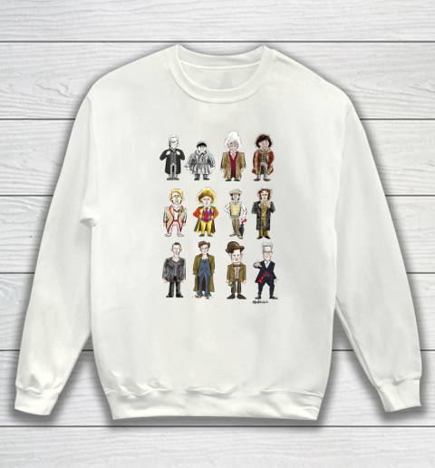 Doctor Who Shirt The 12 Doctors Sweatshirt