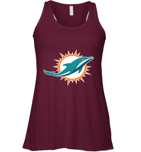 Miami Dolphins NFL Line by Fanatics Branded Aqua Vintage Victory Racerback Tank