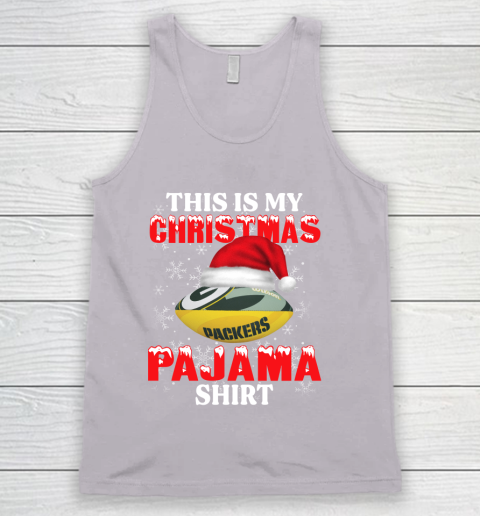 Green Bay Packers This Is My Christmas Pajama Shirt NFL Tank Top 3