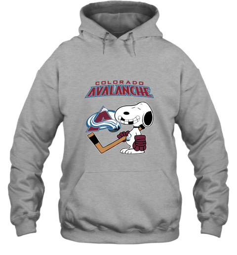 Colorado Avalanche Ice Hockey Broken Teeth Snoopy NHL Hoodie