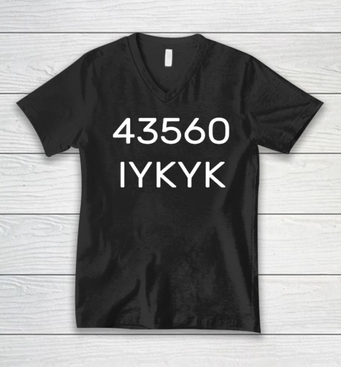 43560 IYKYK V-Neck T-Shirt